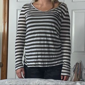 LOFT Striped Long Sleeve T-Shirt